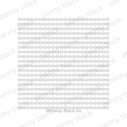 Penny Black Allover Stitches Embossing Folder 65-012