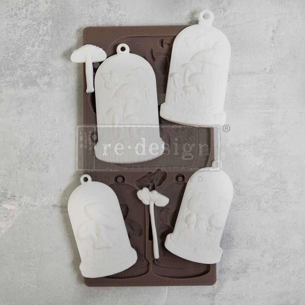 Prima Marketing Enchanted Shroom ReDesign Decor Mould 672423 Storybook Mushrooms