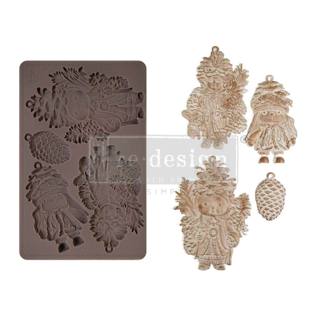 Prima Marketing Pinecone Dolls ReDesign Decor Mould 672478