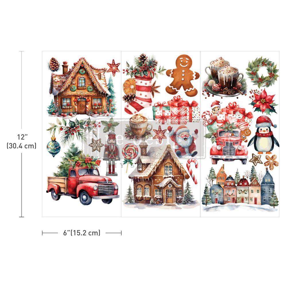 Prima Marketing Winter Wonderland Wonders ReDesign Small Transfers 673697