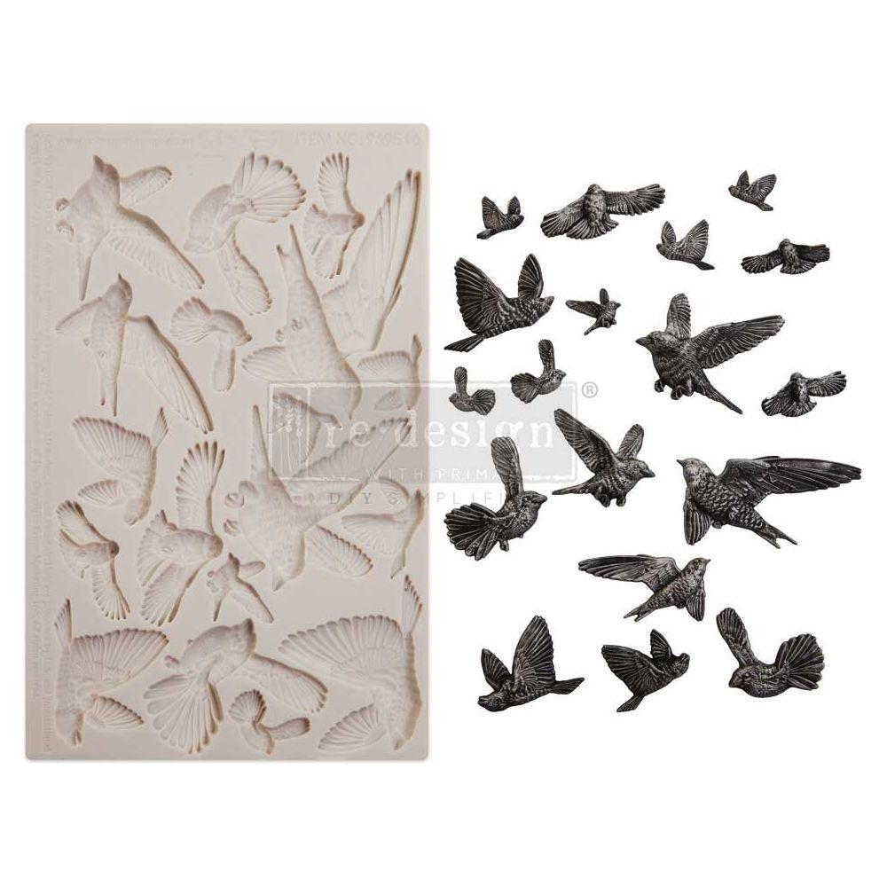 Prima Marketing Flocking Birds Finnabair Mould 969516