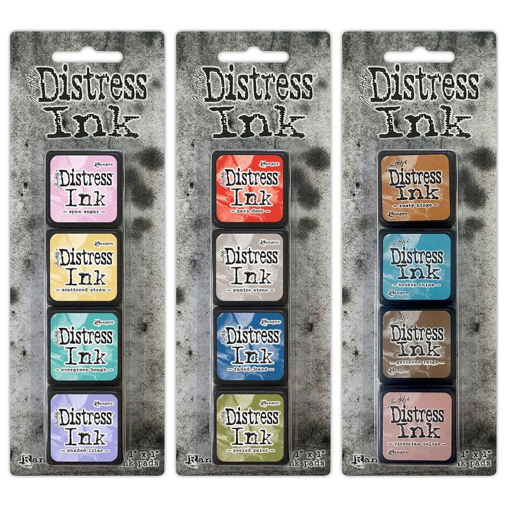 Tim Holtz Mini Distress Ink Pads Sets 4, 5, And 6 Ranger