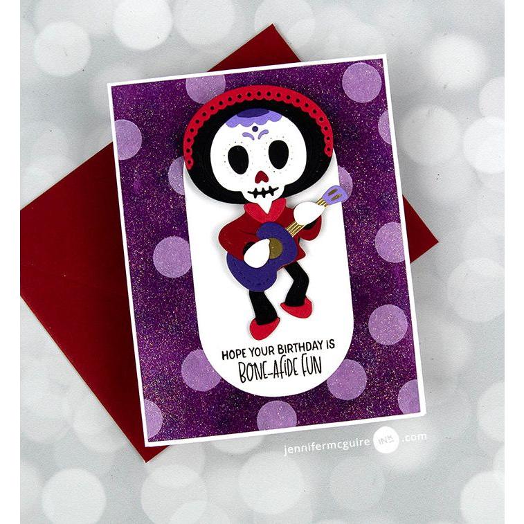 STP-214 Spellbinders Dancin' Halloween Sentiments Clear Stamps birthday | color-code:ALT01