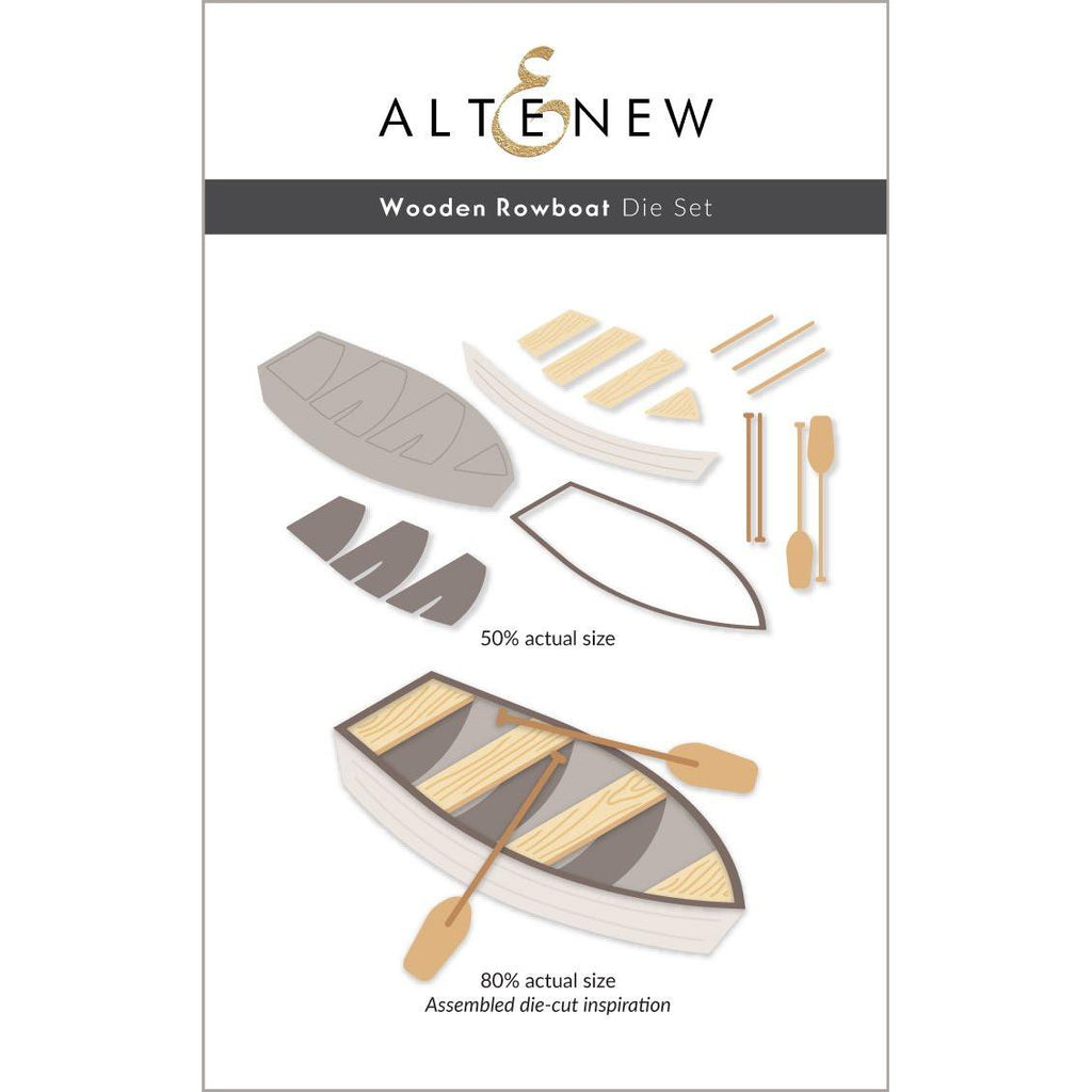 Altenew Wooden Rowboat Dies ALT7957