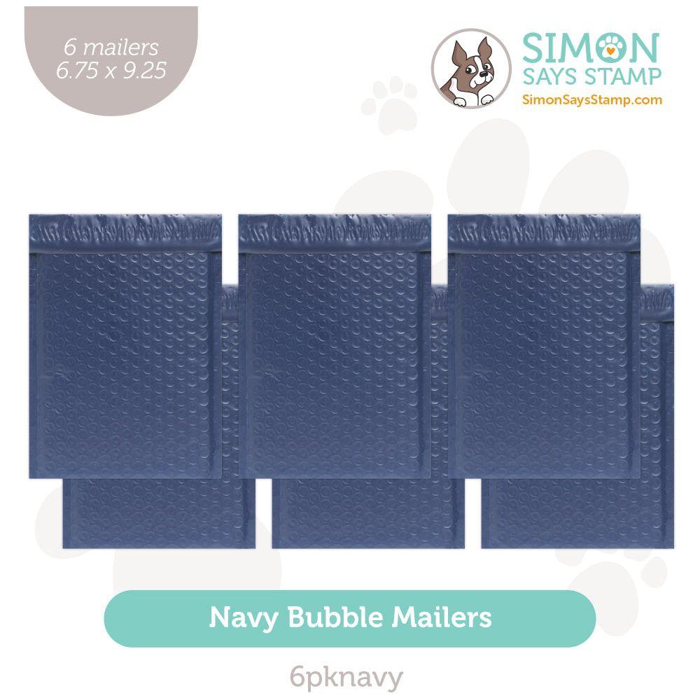 Simon Says Stamp Navy Bubble Mailers 6 Pack 6pknavy Celebrate