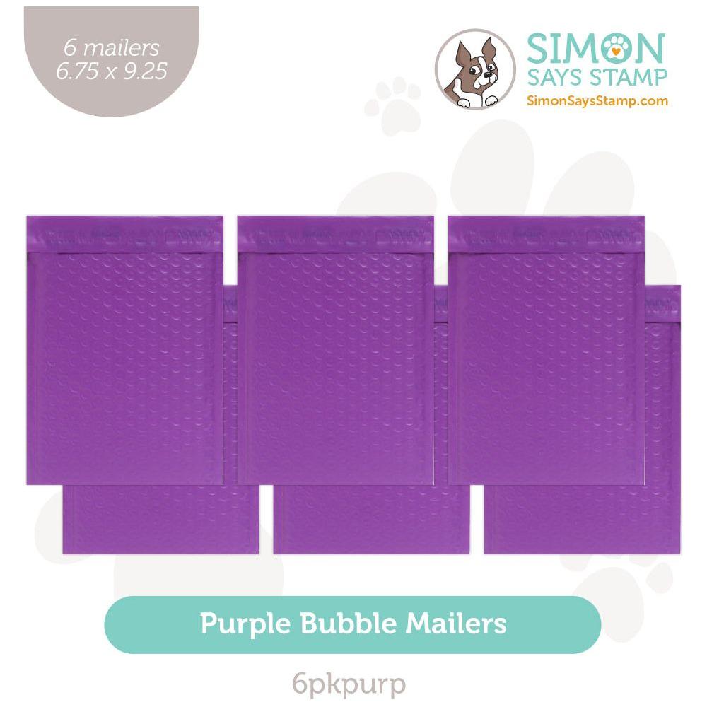 Simon Says Stamp Purple Bubble Mailers 6 Pack 6pkpurp Celebrate