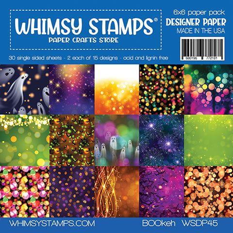 Whimsy Stamps Bookeh 6x6 inch Paper Pack wsdp45