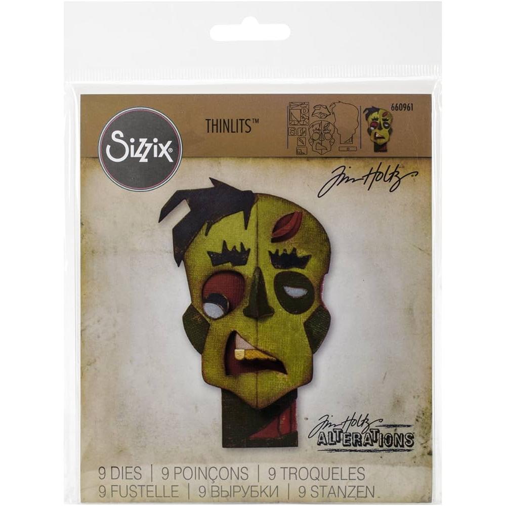 *Tim Holtz Sizzix ZOMBIE Thinlits Die 660961