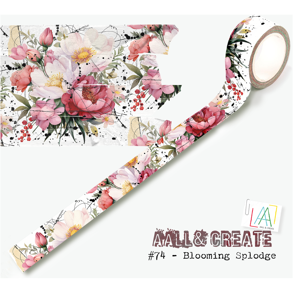 AALL & Create Blooming Splodge Washi Tape 74