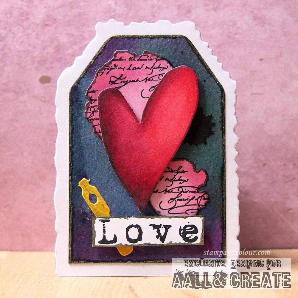 AALL & Create Taggletastic Dies 30 love