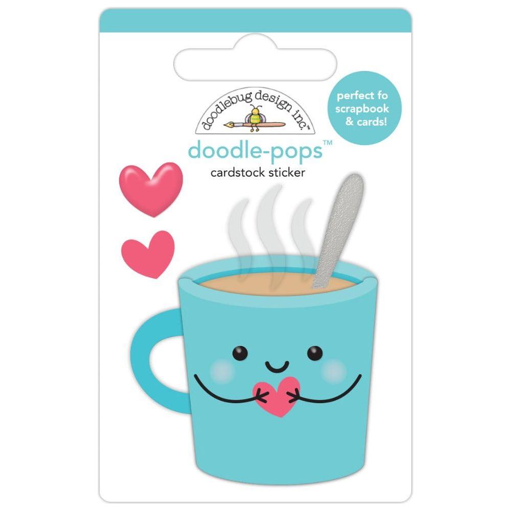 Doodlebug Heart Warming Doodle-Pops 3D Stickers 8016