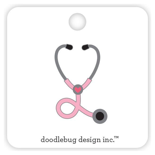 Doodlebug Healthy Heart Collectible Pin 8021