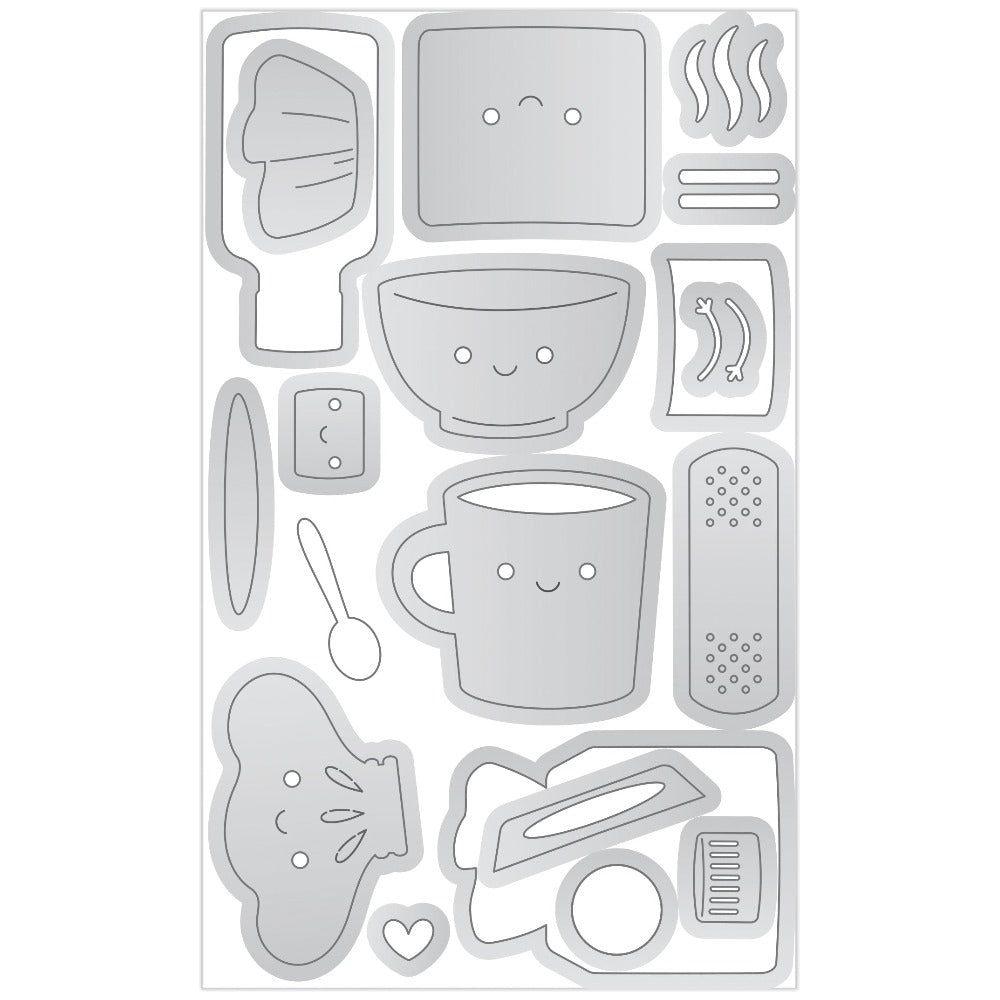 Doodlebug Wish You Well Doodle Die Cuts 8031 actual