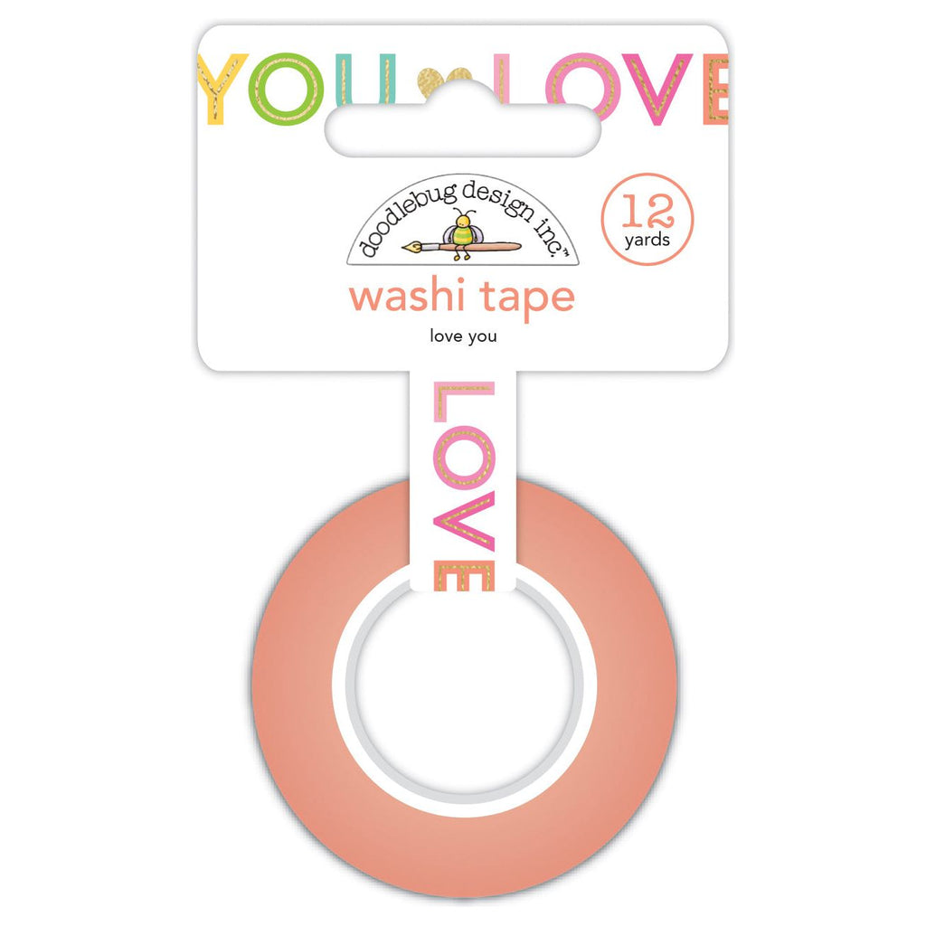 Doodlebug Love You Washi Tape 8155