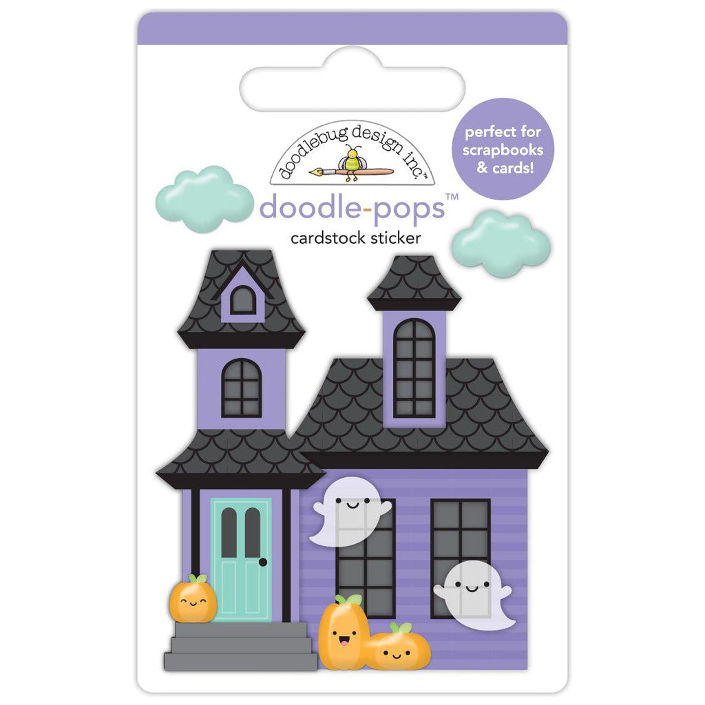 Doodlebug Haunted Manor Doodle-Pops 3D Stickers 8242