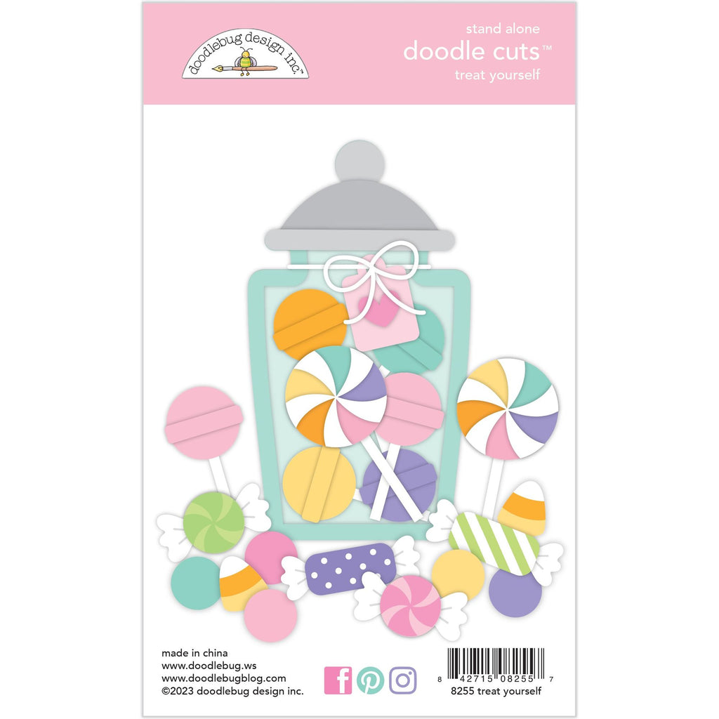 Doodlebug Treat Yourself Doodle Die Cuts 8255