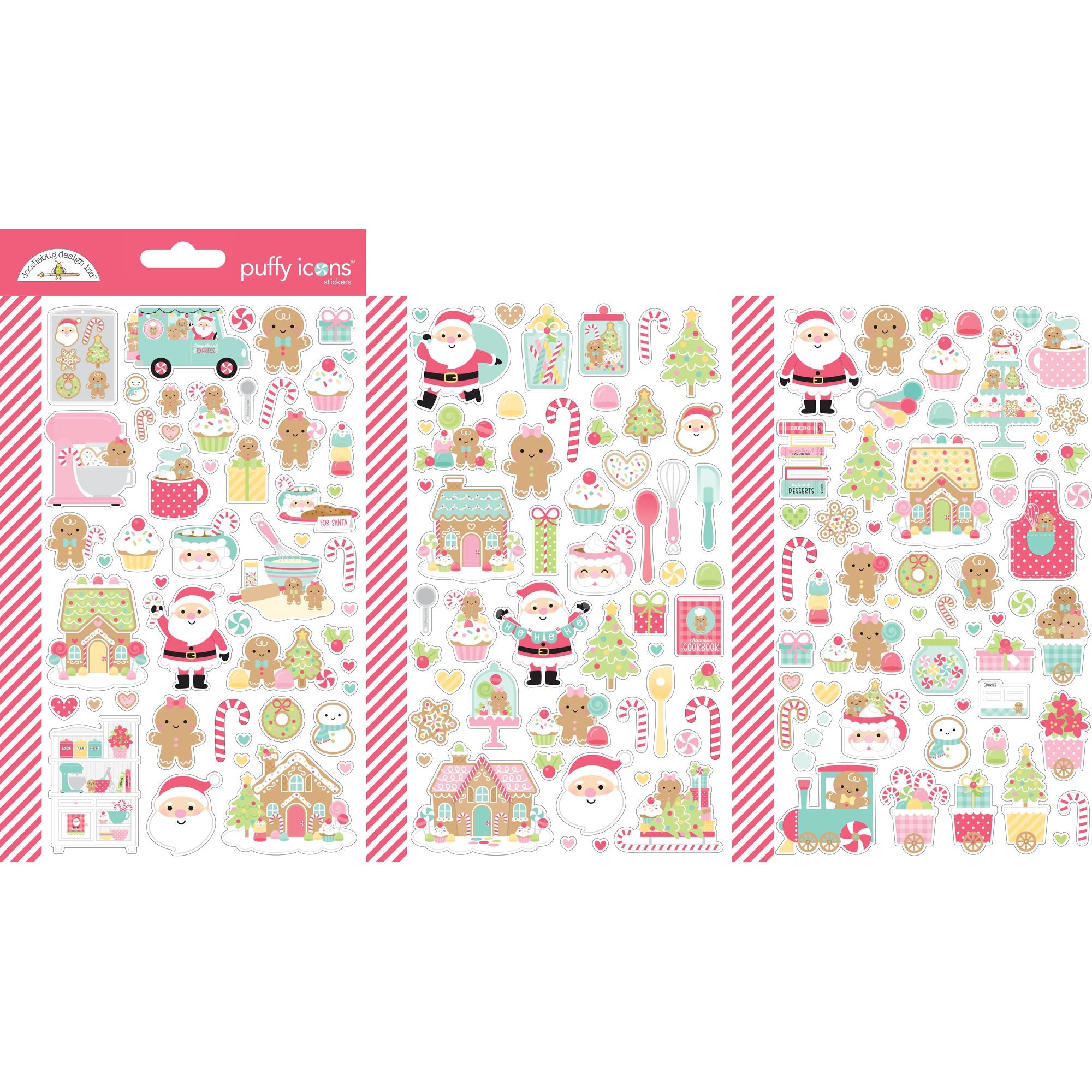 Doodlebug Let It Snow Stickers Mini Icons