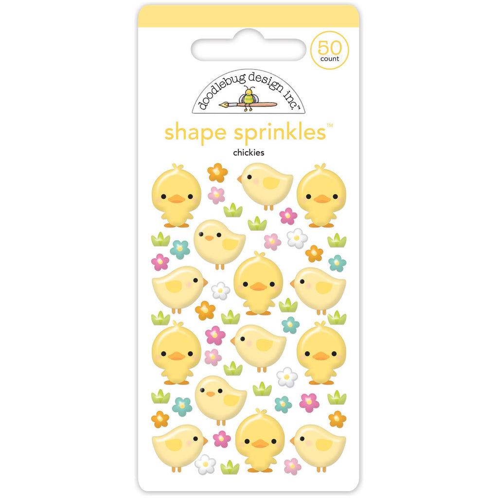 Doodlebug Chickies Shape Sprinkles 8426