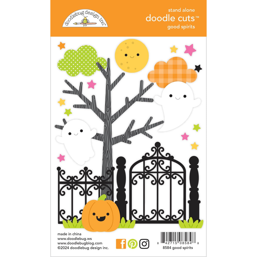 Doodlebug Good Spirits Doodle Cuts Dies 8584