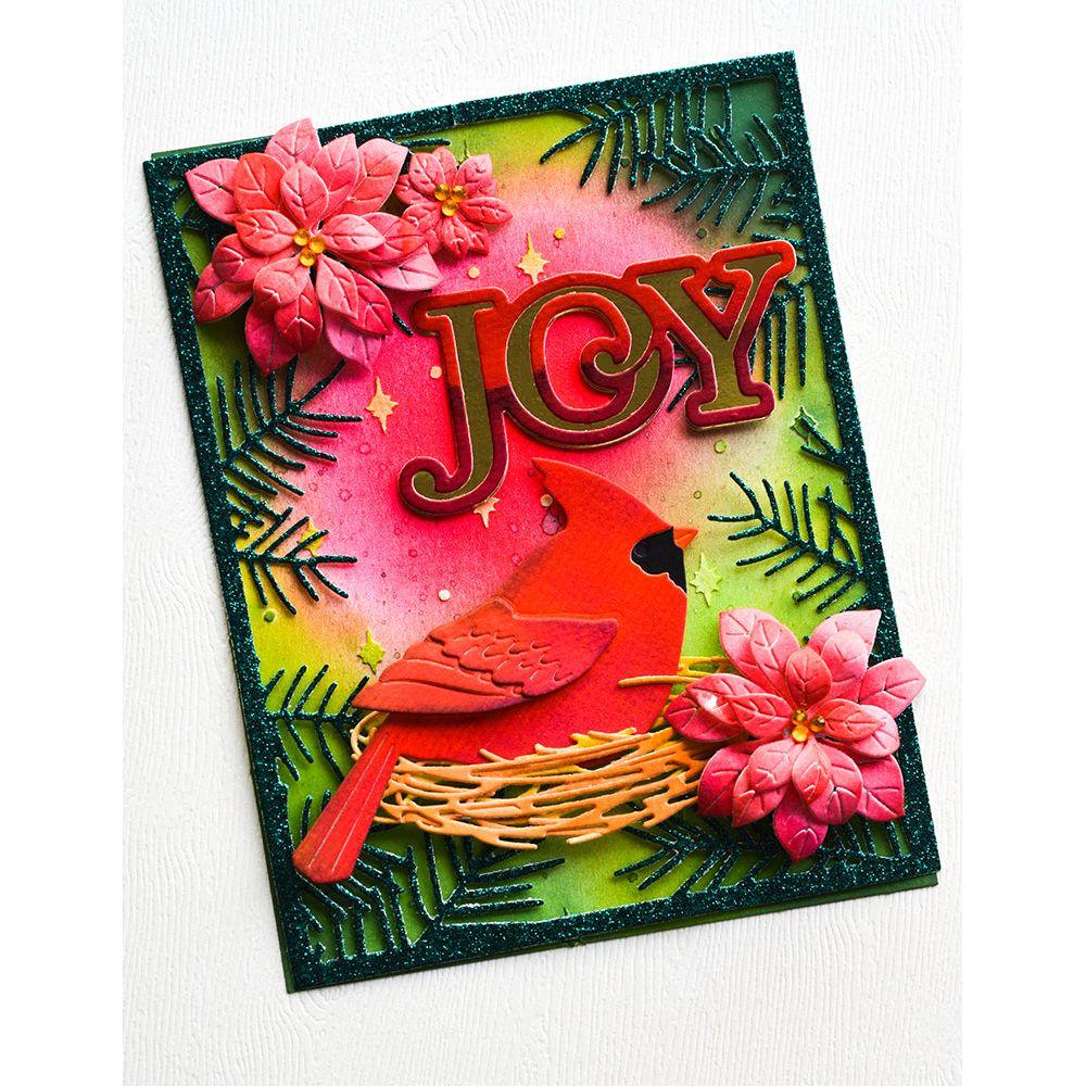 Memory Box Layered Cardinal Dies 94754 joy