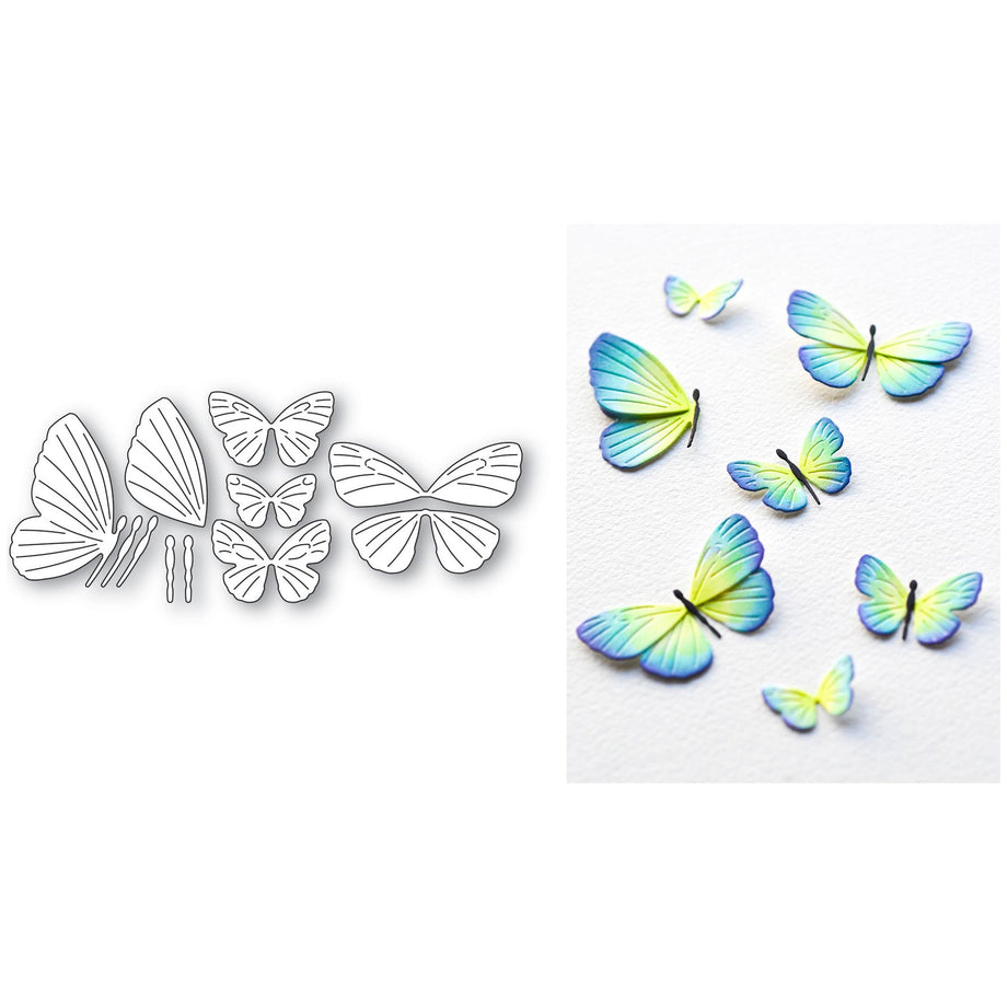 Memory Box Exquisite Butterflies Dies 94771