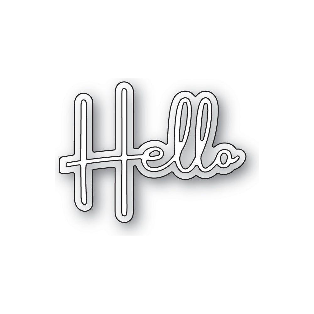 Memory Box Hello Breezy Script Dies 94781