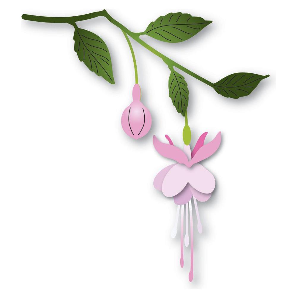 Memory Box Dainty Fuchsia Stem Dies 94787