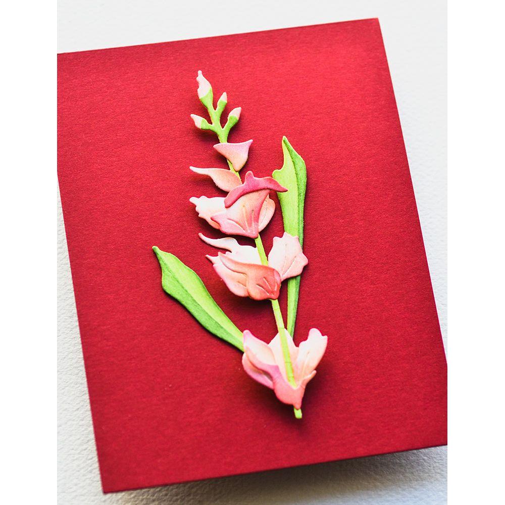 Memory Box Whimsical Gladiola Dies 94790 red