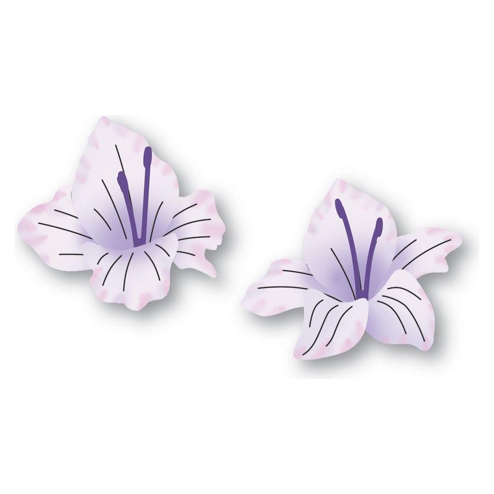 Memory Box Gladiola Floral Duo Dies 94793