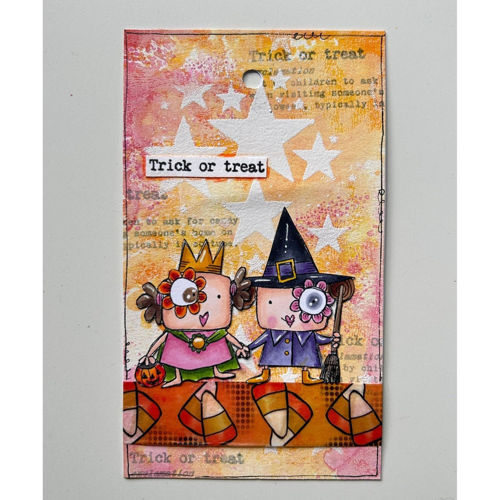 AALL & Create Be Witchingly A7 Clear Stamps aall950 trick or treat