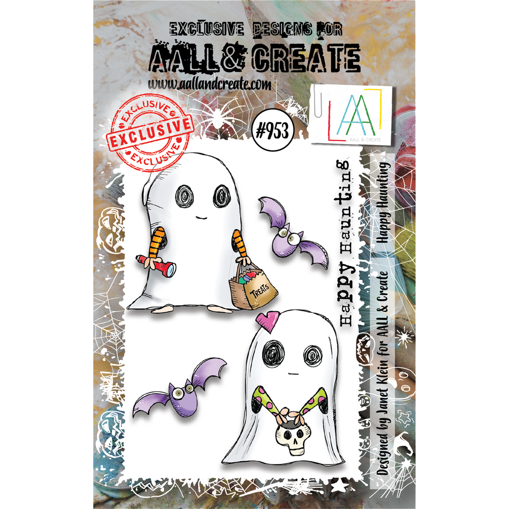 AALL & Create Happy Haunting A7 Clear Stamps aall953