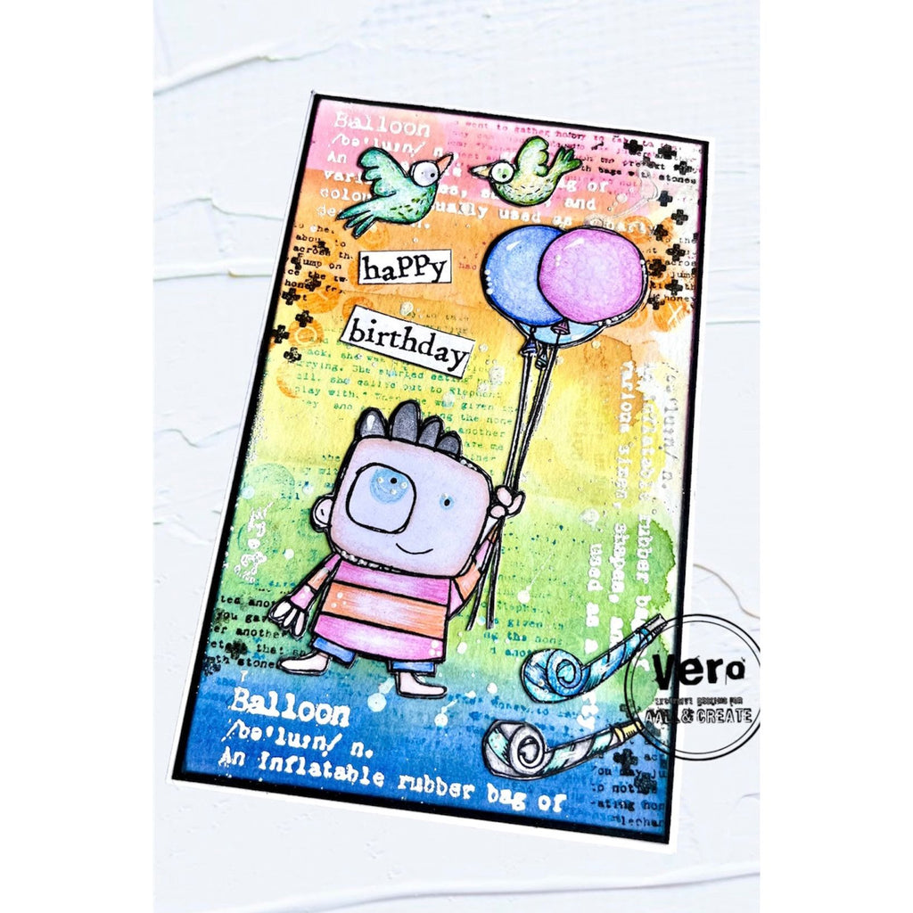 AALL & Create Happiness Floats A7 Clear Stamps 965 balloons