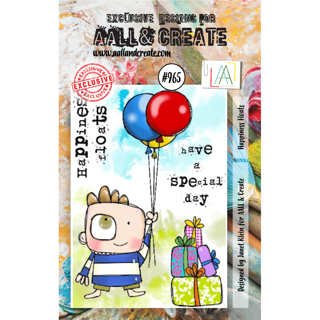 AALL & Create Happiness Floats A7 Clear Stamps 965