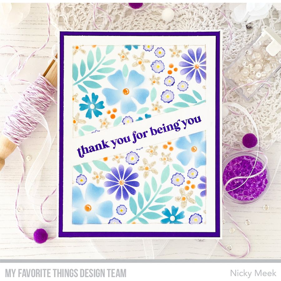 Thank You for Being You Greeting Card