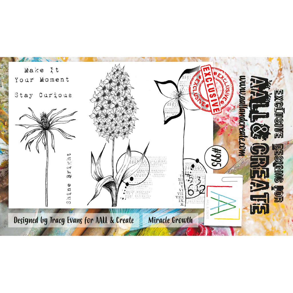 AALL & Create Miracle Growth A6 Clear Stamps aall995