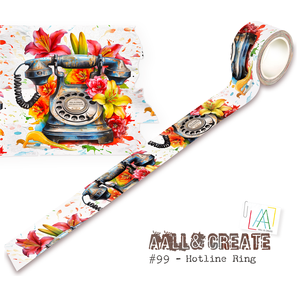 AALL & Create Hotline Ring Washi Tape 99