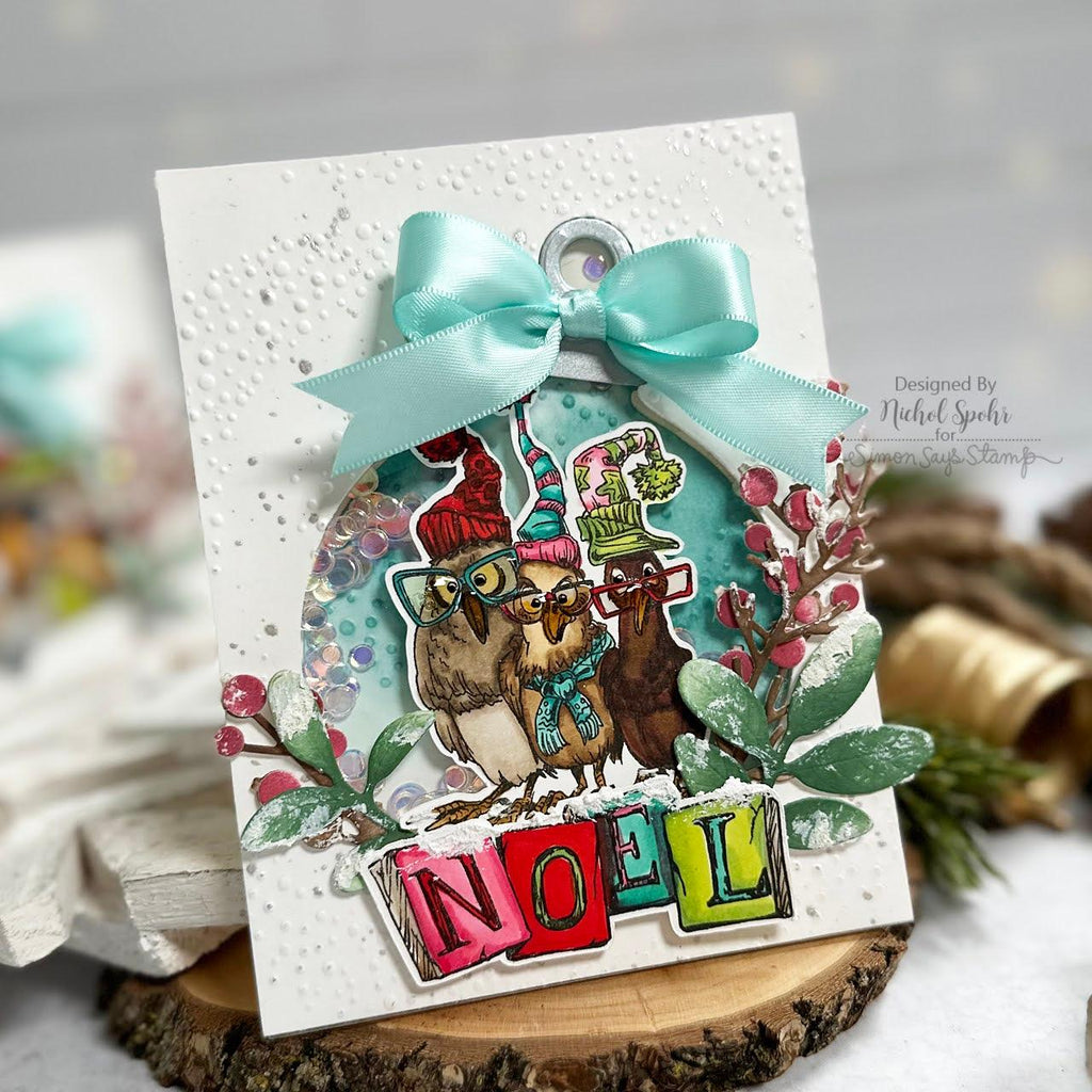 AALL & Create Winter Bells STAMPtember Exclusive Stamp and Die Set | color-code:ALT01