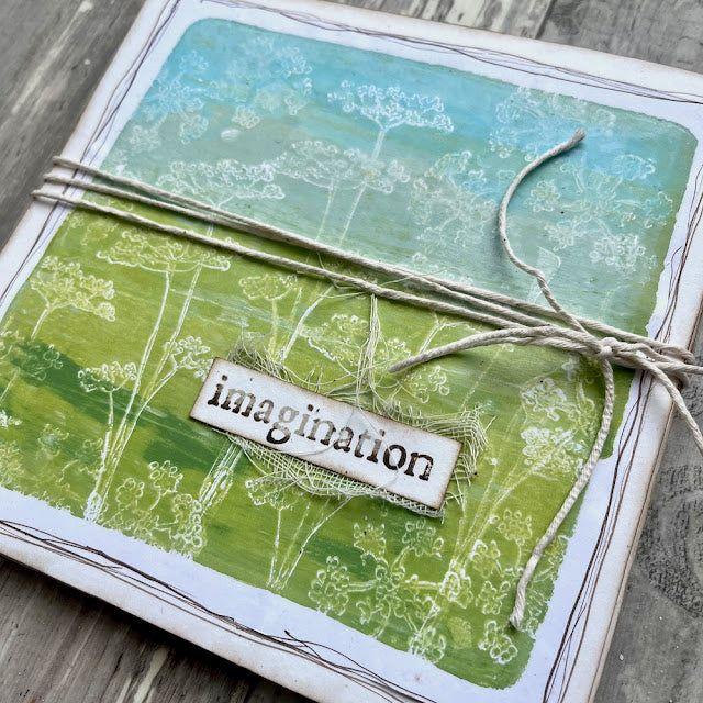 Paper Artsy Alison Bomber Umbellifer Edition Cling Stamps eab38 imagination