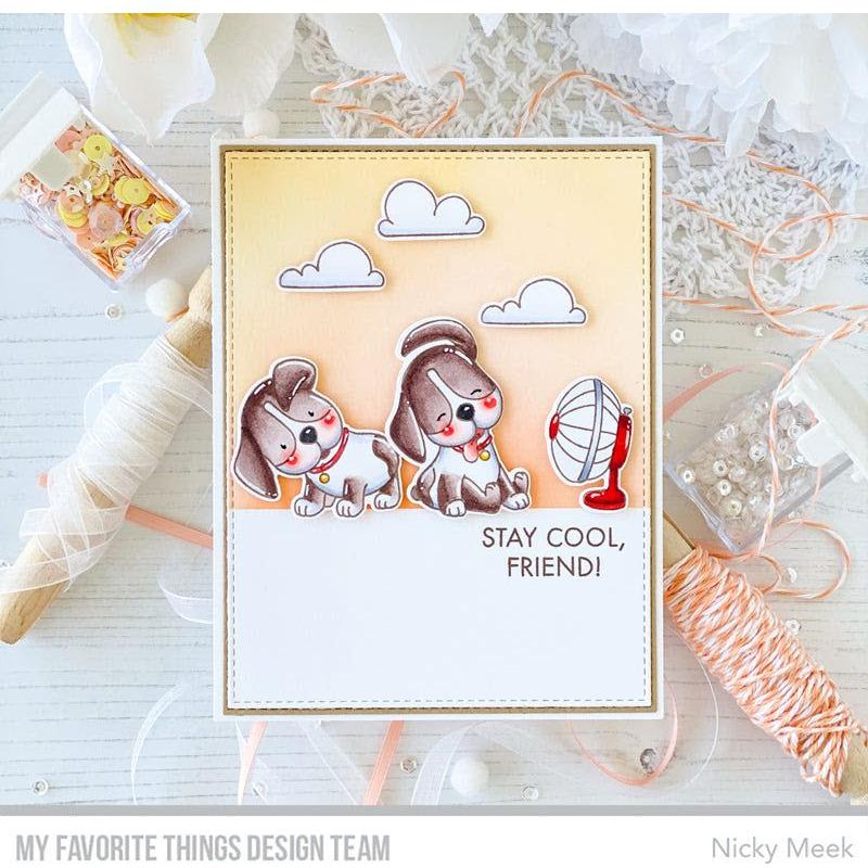 My Favorite Things Playful Pups Clear Stamps and Dies Stay Cool, Friend! | color-code:alt1