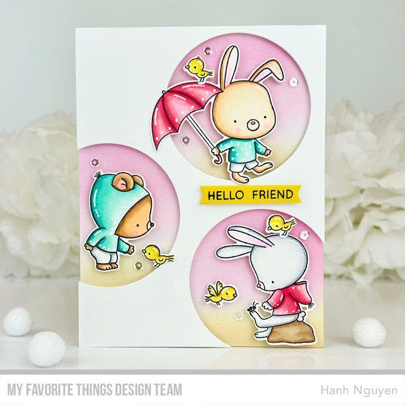 My Favorite Things You Bring Sunshine Clear Stamps cs862 Hello Friend | color-code:alt3