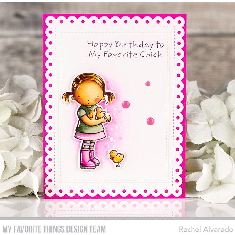 My Favorite Things Important Peep Clear Stamps pi342 HBD Favorite Chick | color-code:alt1