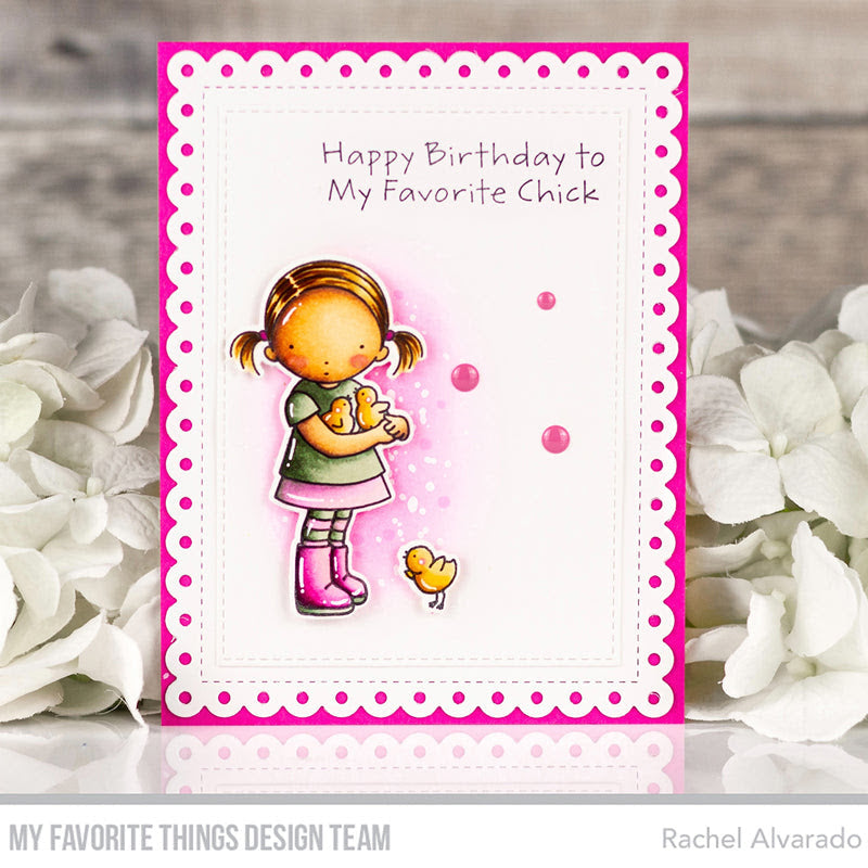 My Favorite Things Important Peep Clear Stamps and Dies Set Favorite Chick HBD | color-code:alt2