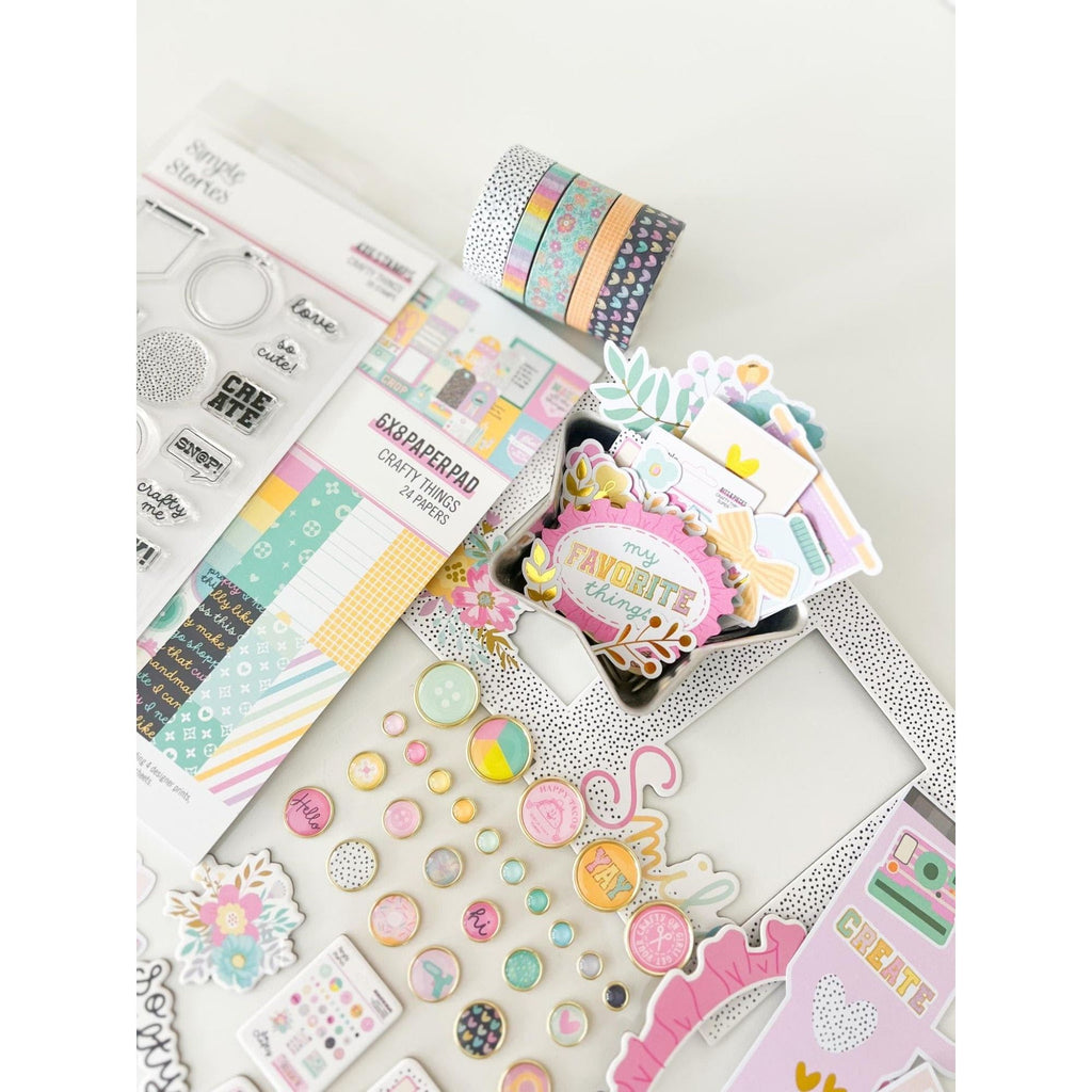 Simple Stories Crafty Things Washi Tape 22530 Detailed Product View