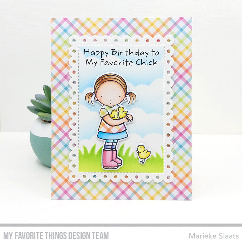 My Favorite Things Important Peep Clear Stamps and Dies Set Favorite Chick | color-code:alt1