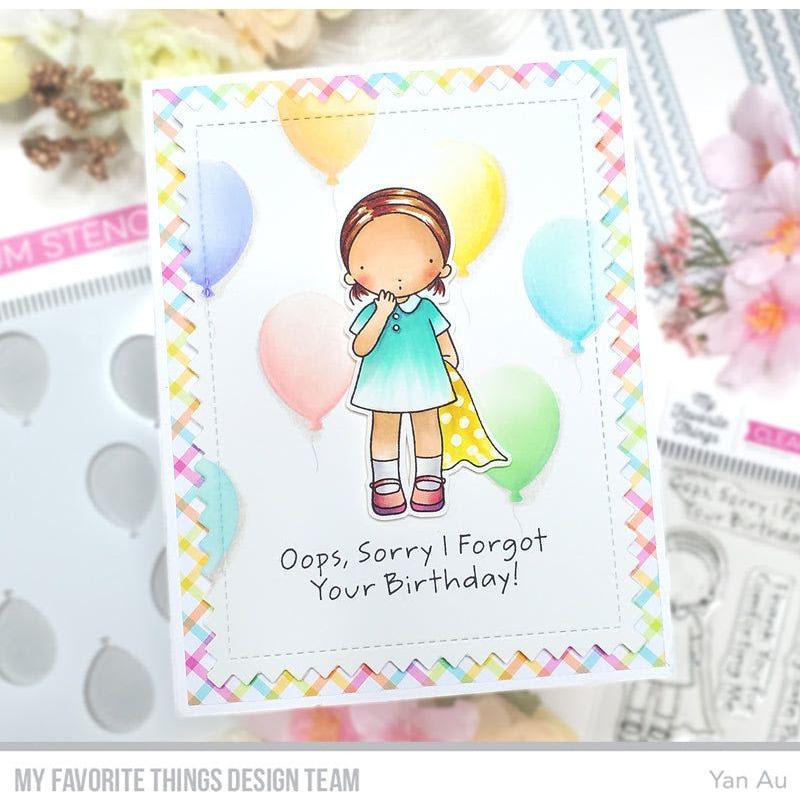 My Favorite Things Safe Place Clear Stamps pi346 Sorry I Forgot | color-code:alt2