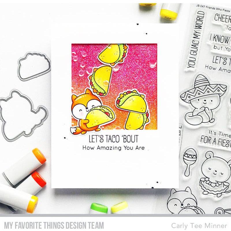 My Favorite Things Friends Who Fiesta Clear Stamps jb047 Taco 'Bout | color-code:alt3