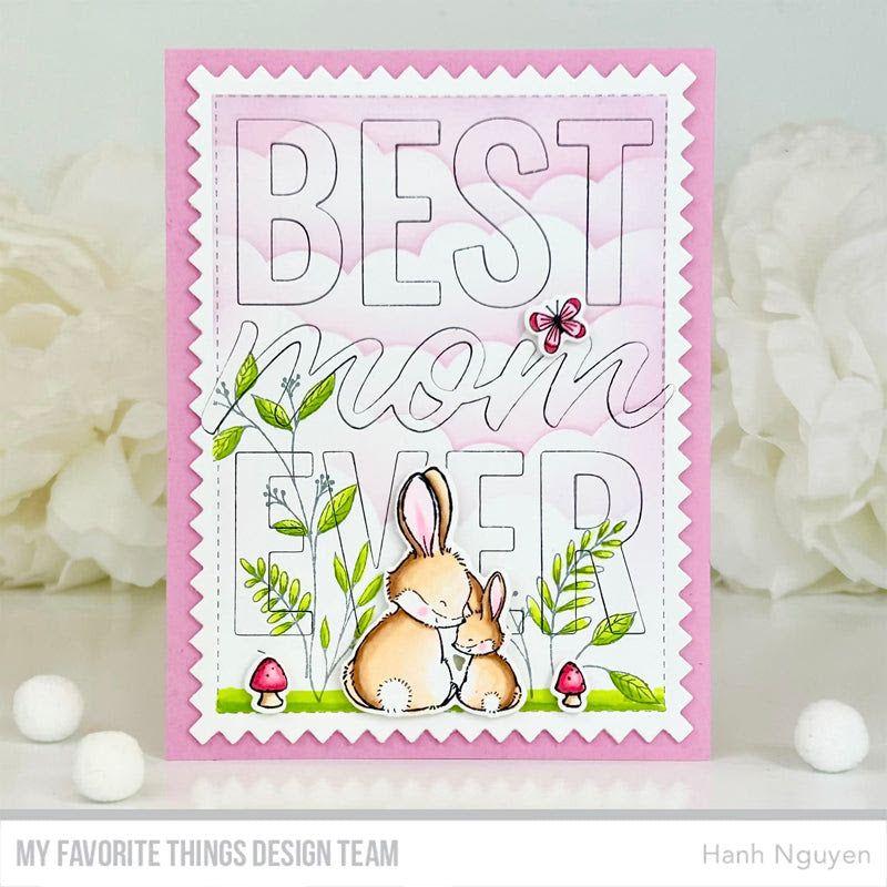 My Favorite Things Best Mom Ever Die Die-Namics mft2772 Inlaid Text | color-code:alt2