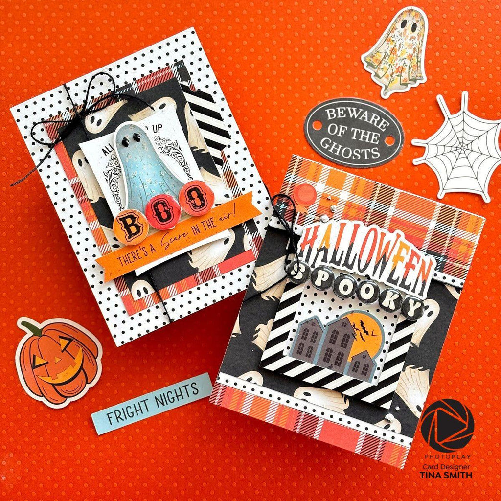 PhotoPlay Creepin' It Real 12 x 12 Collection Kit cir4644 Creative Halloween Cards