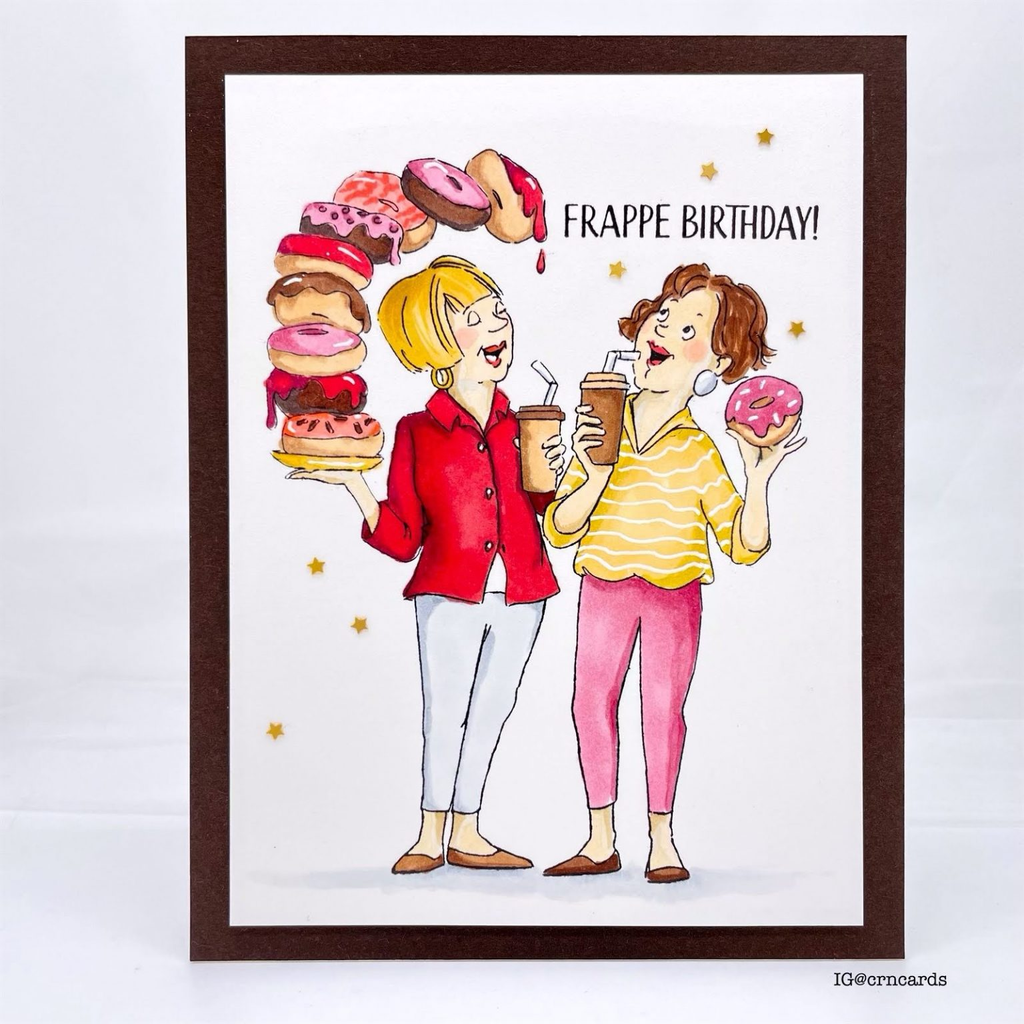 Art Impressions Sweet Bday STAMPtember Exclusive Stamps and Dies Set 