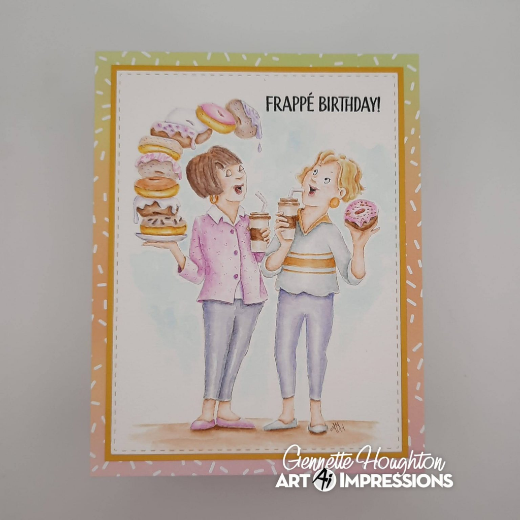 Art Impressions Sweet Bday STAMPtember Exclusive Stamps sse24a